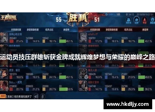 运动员技压群雄斩获金牌成就辉煌梦想与荣耀的巅峰之路